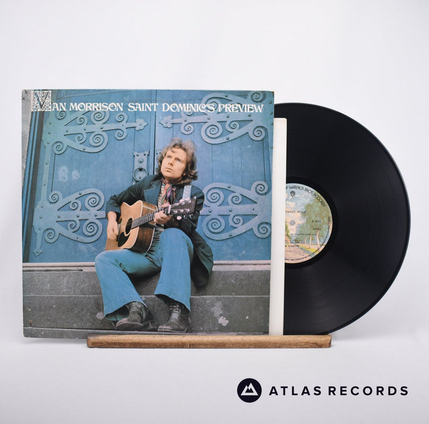Van Morrison Saint Dominic's Preview LP Vinyl Record - Front Cover & Record