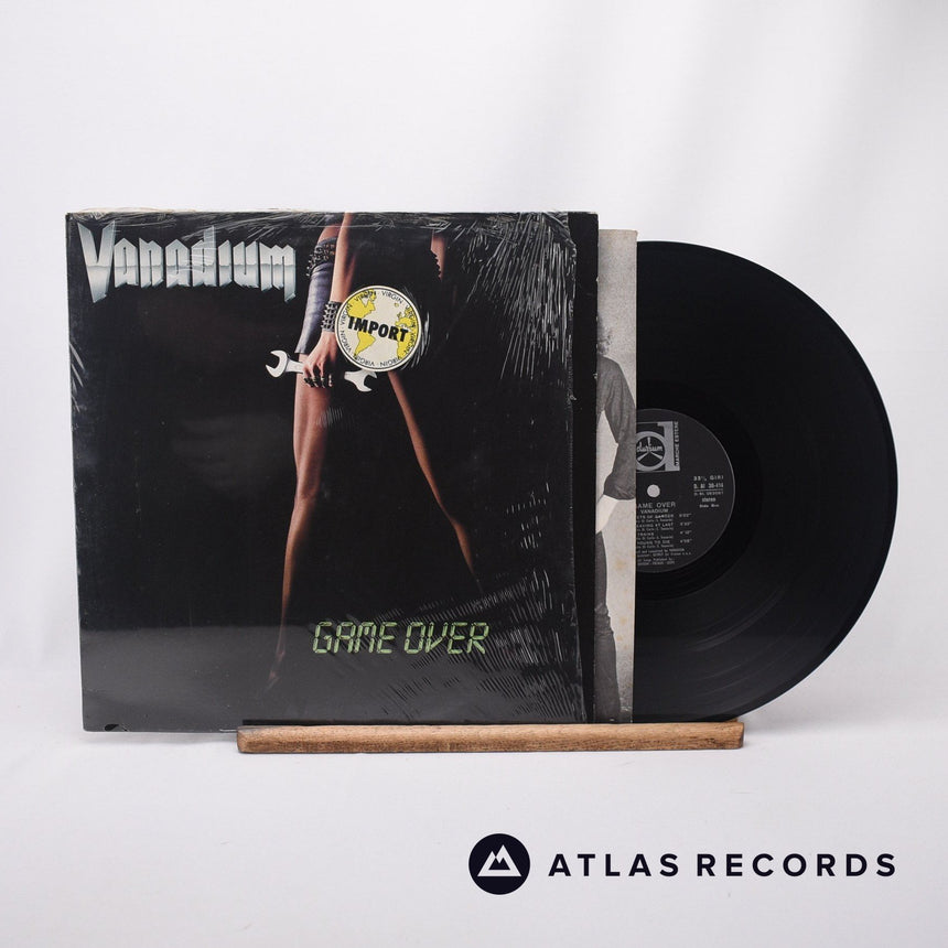 Vanadium Game Over LP Vinyl Record - Front Cover & Record