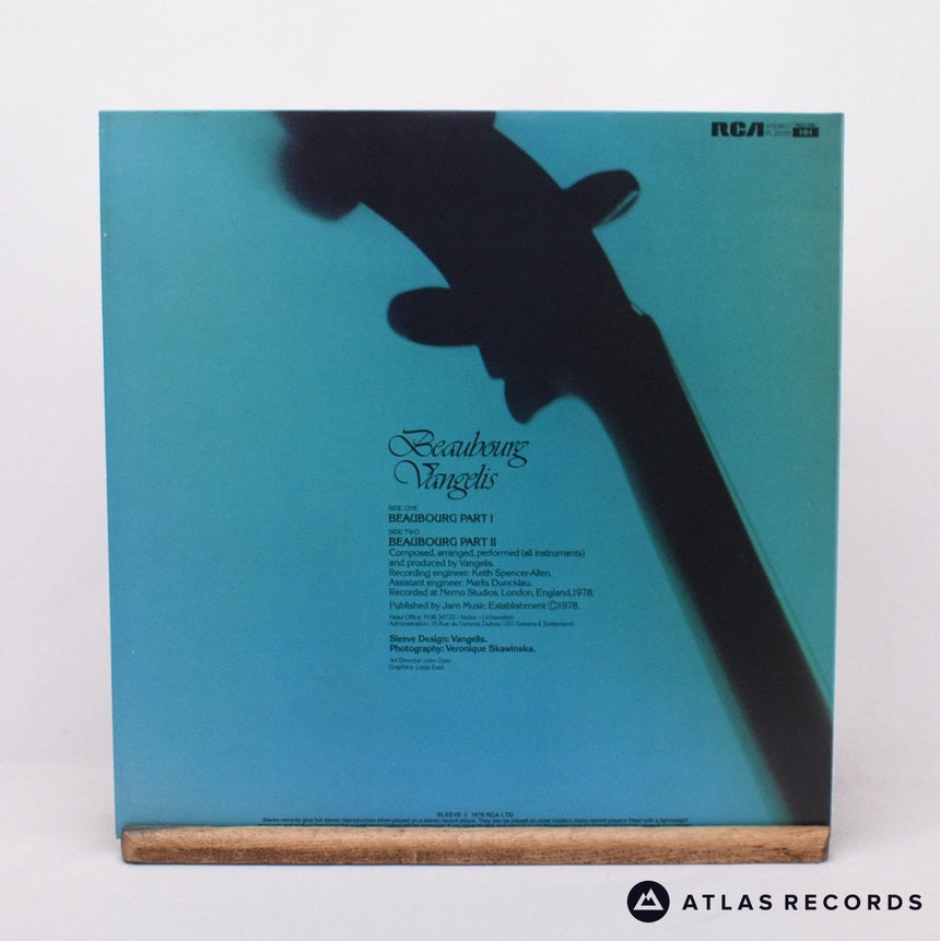 Vangelis - Beaubourg - Gatefold LP Vinyl Record - EX/VG+