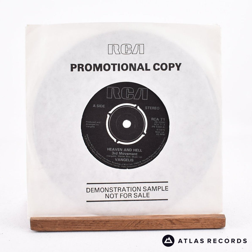 Vangelis Heaven And Hell 3rd Movement 7" Vinyl Record - In Sleeve