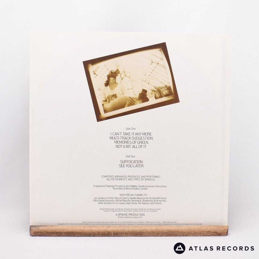 Vangelis - See You Later - Strawberry A//2 B//6 LP Vinyl Record - EX/EX