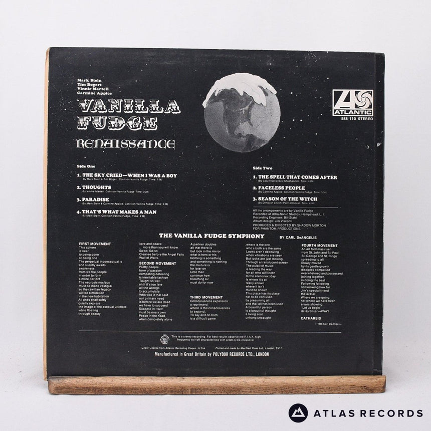 Vanilla Fudge - Renaissance - A//2 B//2 LP Vinyl Record - EX/EX