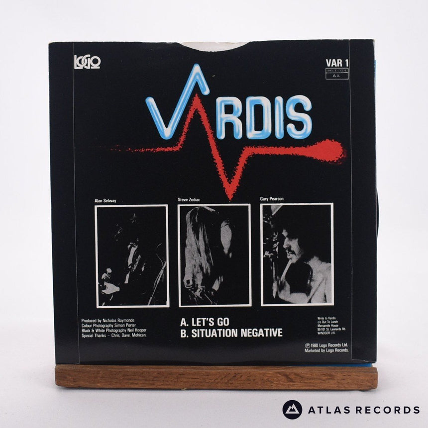 Vardis - Let's Go - 7" Vinyl Record - EX/EX