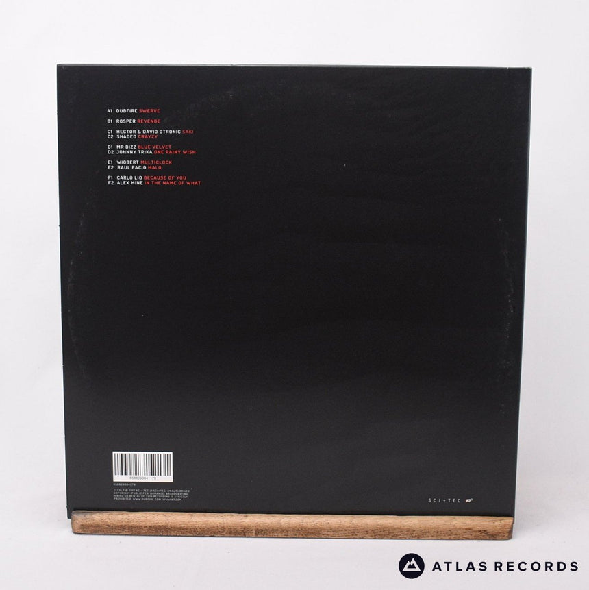 Various - 10 YEARS OF SCI+TEC - Gatefold Us 3 x LP Vinyl Record - EX/EX