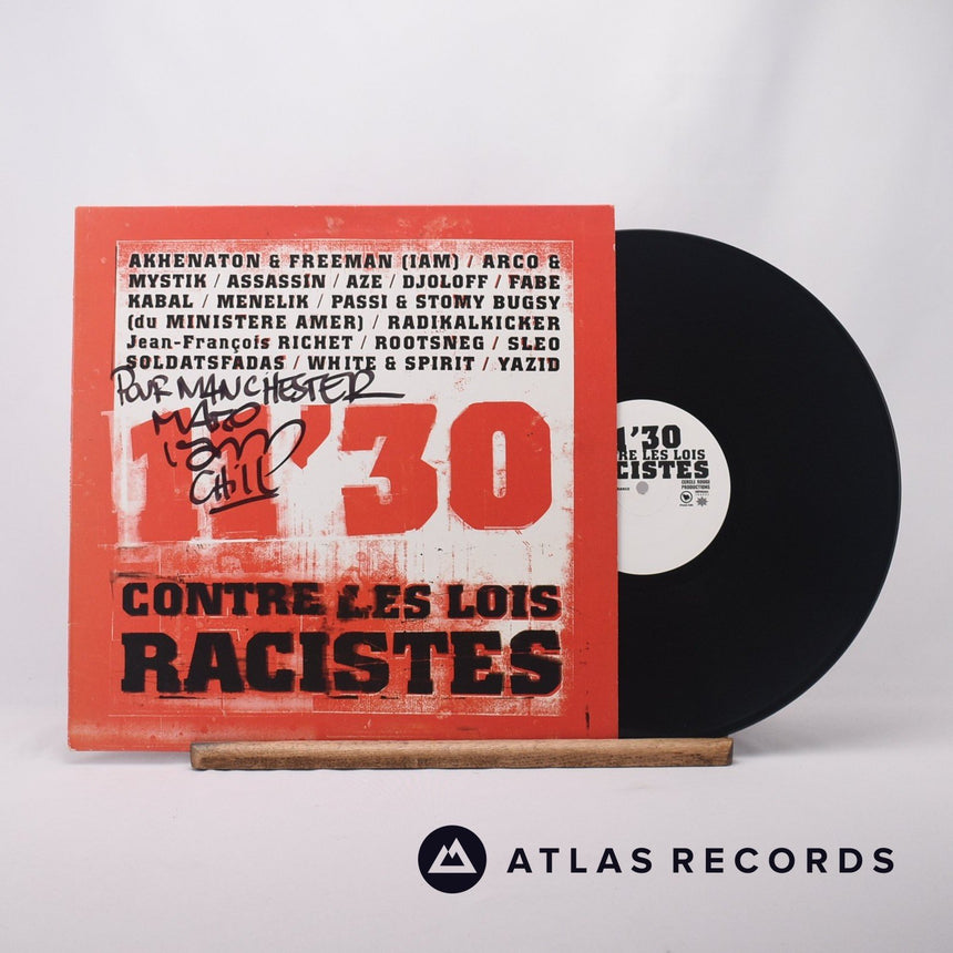 Various 11'30 Contre Les Lois Racistes 12" Vinyl Record - Front Cover & Record