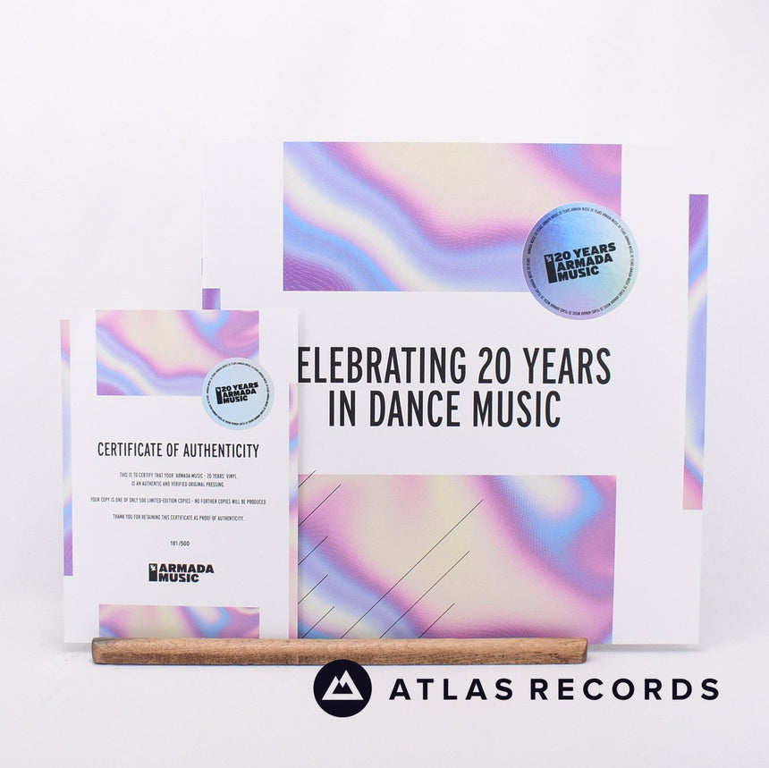 Various - 20 Years Armada Music - Booklet4 x LP Vinyl Record - EX/NM