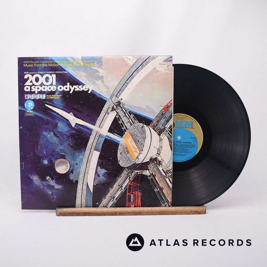 Various 2001 A Space Odyssey LP Vinyl Record - Front Cover & Record
