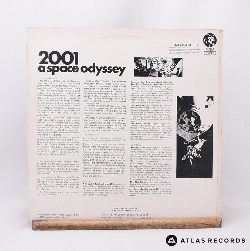 Various - 2001 A Space Odyssey - Reissue LP Vinyl Record - EX/EX