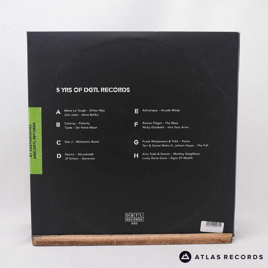 Various - 5 YRS of DGTL Records - Tri-Fold 4 x LP Vinyl Record - VG+/NM