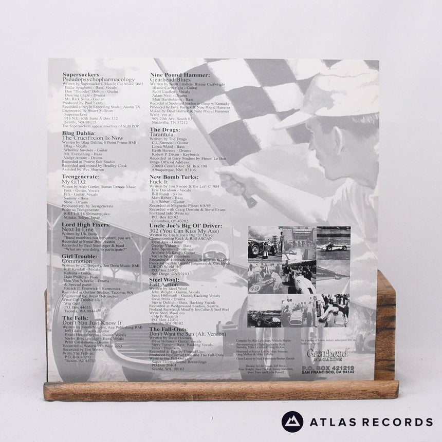 Various - 500 Miles To Glory - Red Translucent Insert Us LP Vinyl Record - EX/NM