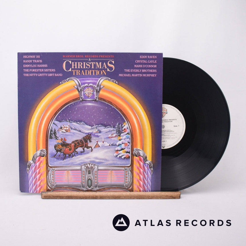 Various A Christmas Tradition LP Vinyl Record - Front Cover & Record