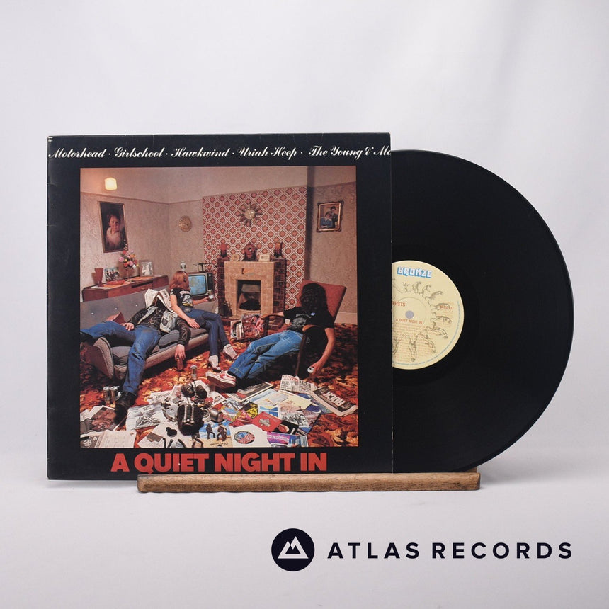 Various A Quiet Night In LP Vinyl Record - Front Cover & Record