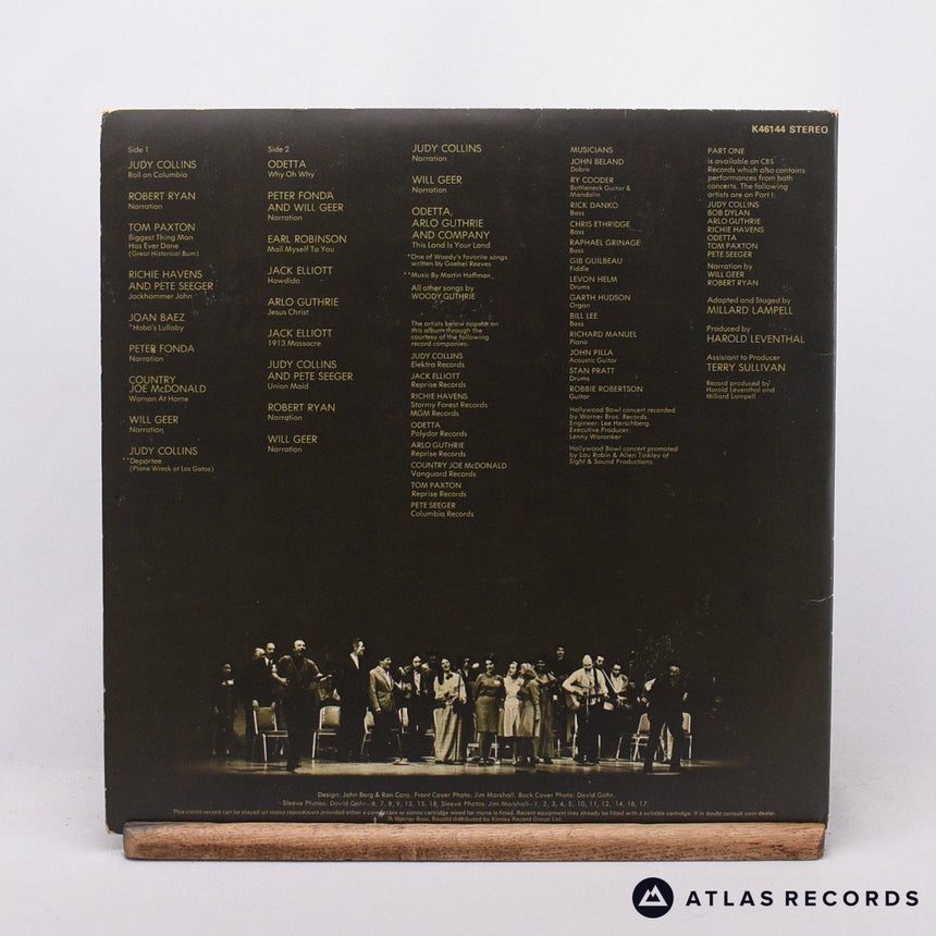 Various - A Tribute To Woody Guthrie Part Two - LP Vinyl Record - VG+/EX