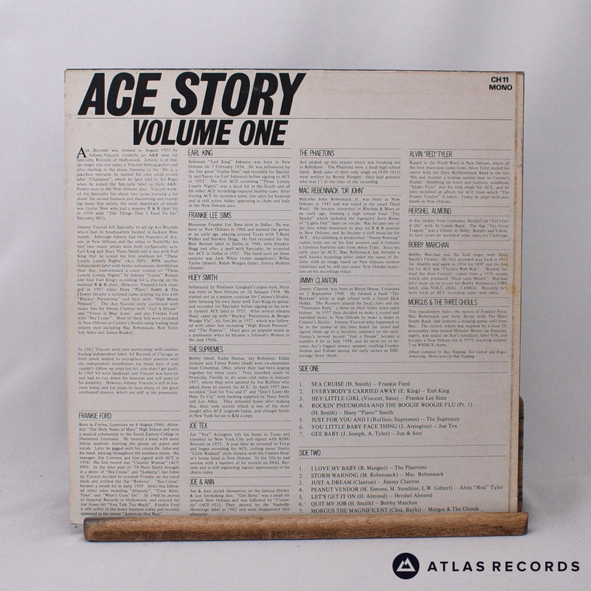 Various - Ace Story Vol. 1 - LP Vinyl Record - EX/VG