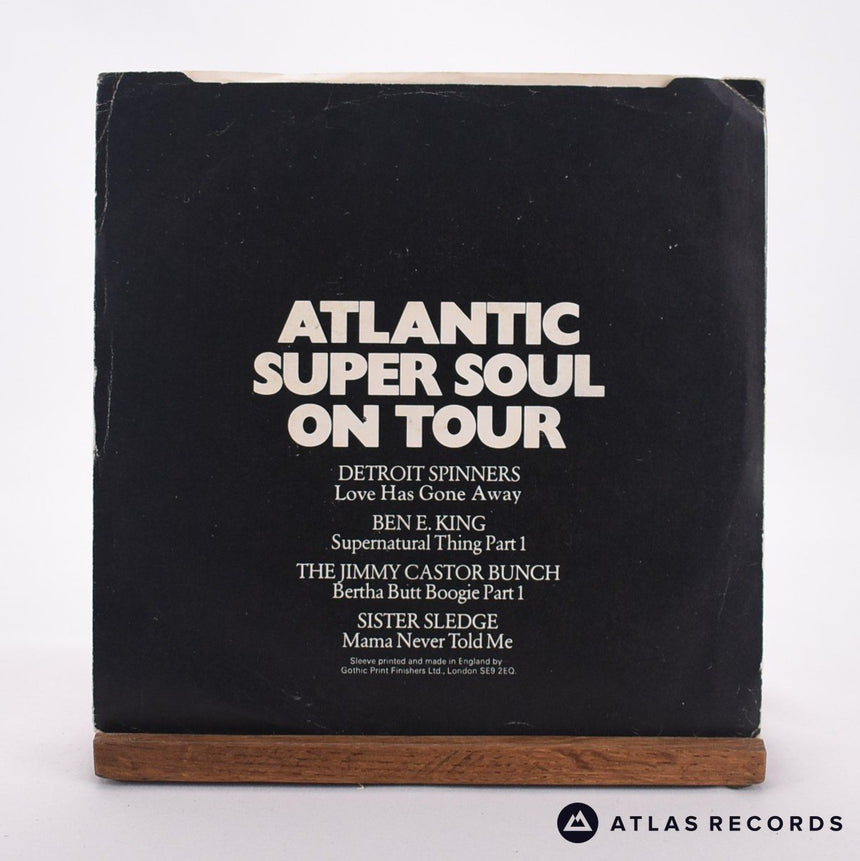 Various - Atlantic Super Soul On Tour - Promo 7" EP Vinyl Record - VG+/EX
