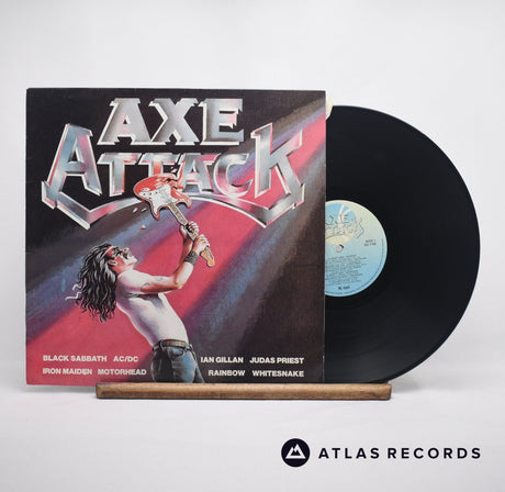 Various Axe Attack LP Vinyl Record - Front Cover & Record