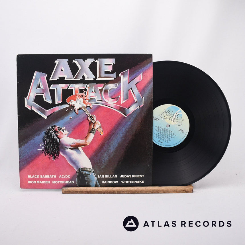Various Axe Attack LP Vinyl Record - Front Cover & Record
