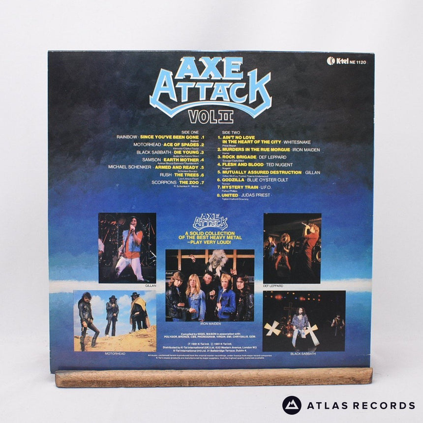 Various - Axe Attack Vol II - LP Vinyl Record - EX/EX