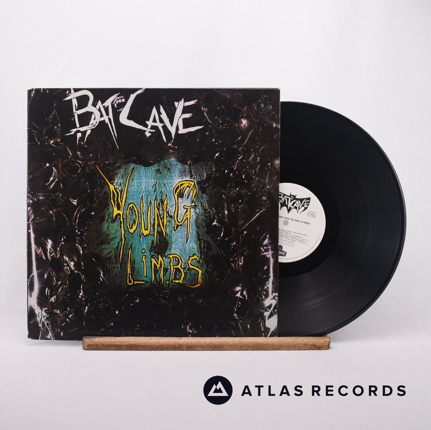 Various Batcave: Young Limbs And Numb Hymns LP Vinyl Record - Front Cover & Record