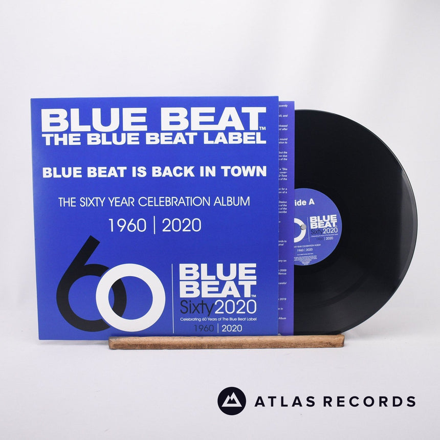 Various Blue Beat Is Back In Town - The Sixty Year Celebration Album 1960 - 2020 LP Vinyl Record - Front Cover & Record