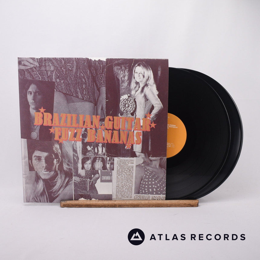 Various Brazilian Guitar Fuzz Bananas 2 x LP Vinyl Record - Front Cover & Record