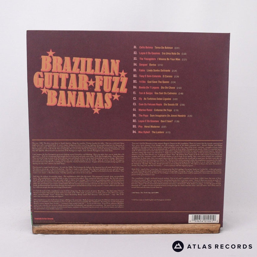 Various - Brazilian Guitar Fuzz Bananas - Booklet 2 x LP Vinyl Record - EX/EX