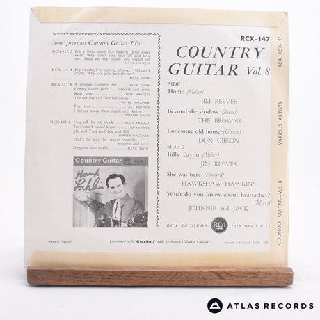 Various - Country Guitar Vol. 8 - 7" EP Vinyl Record - EX/EX