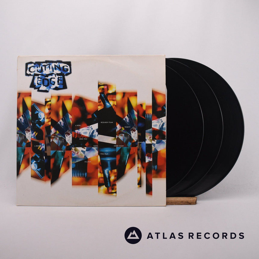 Various Cutting Edge 3 x 12" Vinyl Record - Front Cover & Record