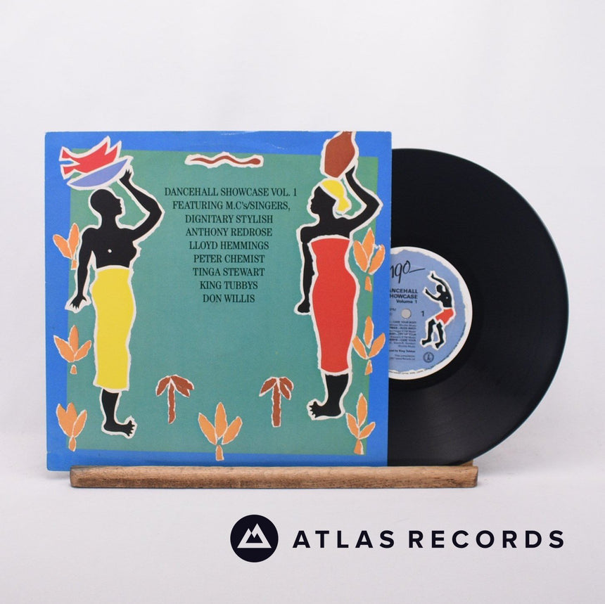 Various Dancehall Showcase Vol. 1 LP10" Vinyl Record - Front Cover & Record