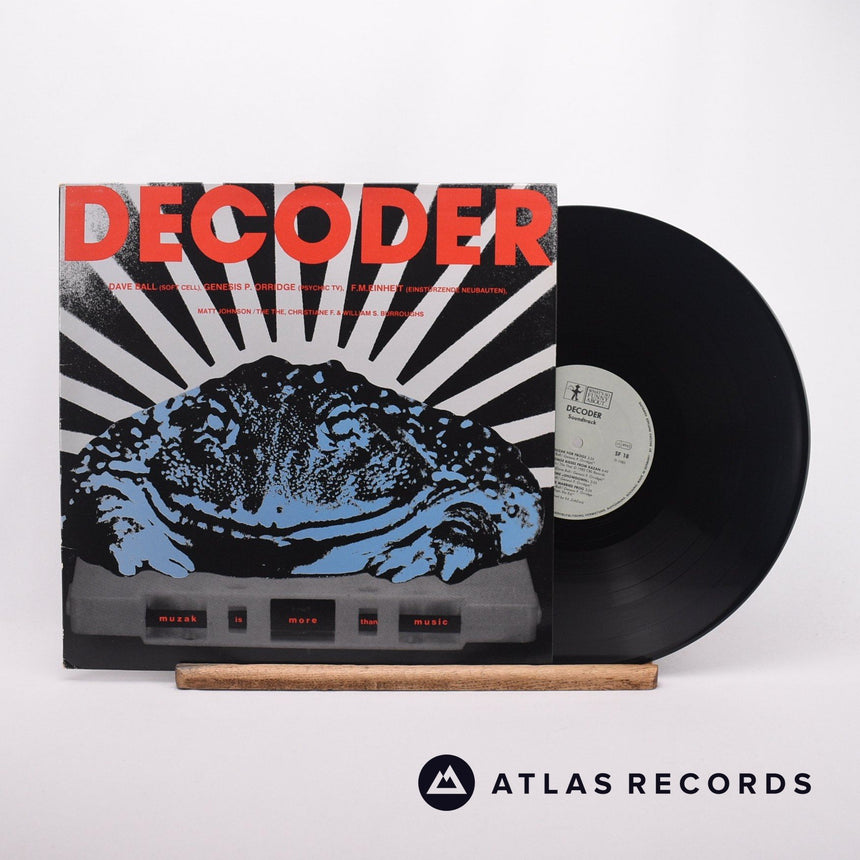 Various Decoder - The Soundtrack LP Vinyl Record - Front Cover & Record
