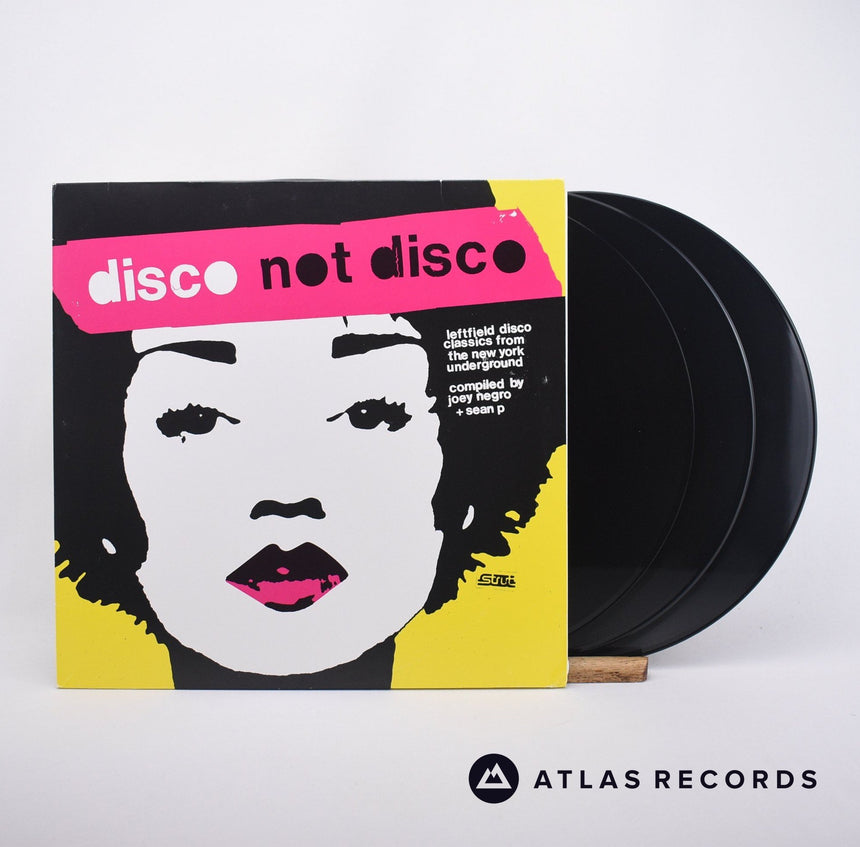 Various Disco Not Disco 3 x LP Vinyl Record - Front Cover & Record