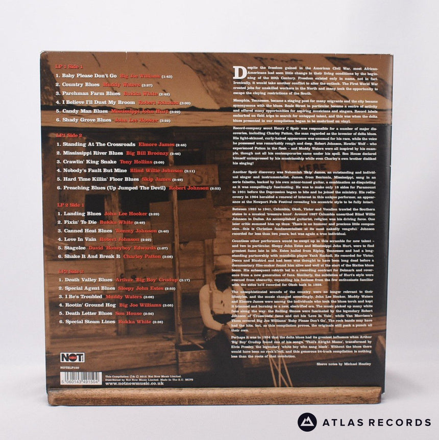 Various - Essential Delta Blues - 180G Gatefold Double LP Vinyl Record - EX/VG+