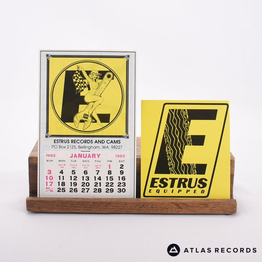 Various - Estrus Gearbox - Insert 3 x 7"Box Set Vinyl Record - EX/EX