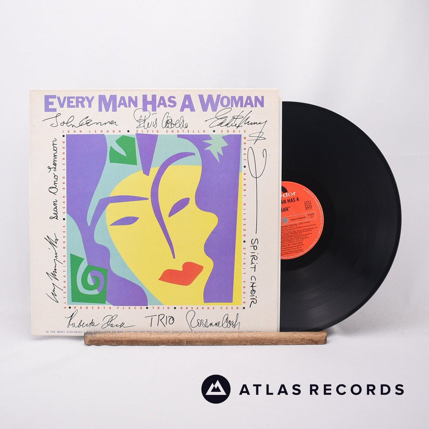 Various - Every Man Has A Woman - Lyric Sheet LP Vinyl Record - EX/EX
