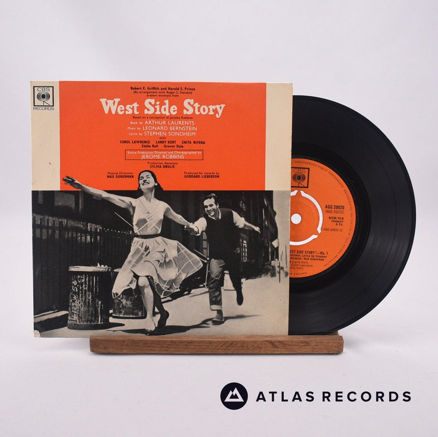 Various Excerpts From West Side Story Vol. 1 7" Vinyl Record - Front Cover & Record