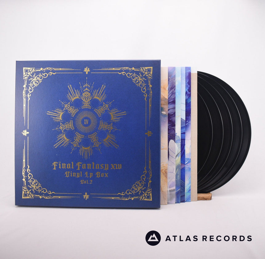 Various Final Fantasy XIV Vinyl LP Box Vol. 2 5 x LP Box Set Vinyl Record - Front Cover & Record
