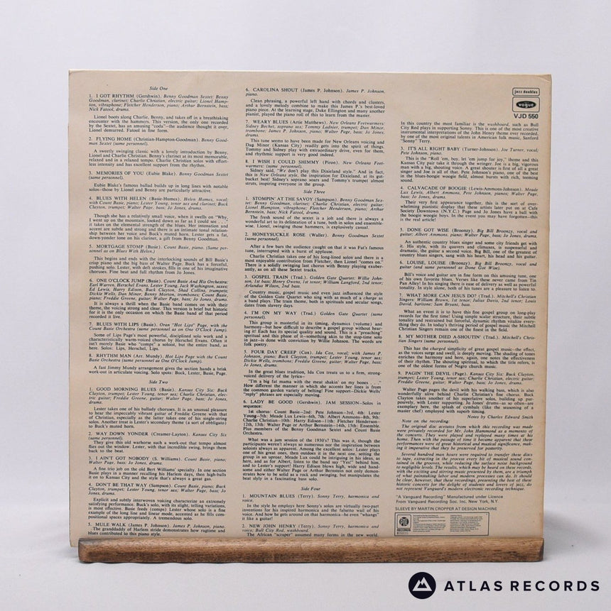 Various - From Spirituals To Swing – Carnegie Hall Concerts 19 - Double LP Vinyl