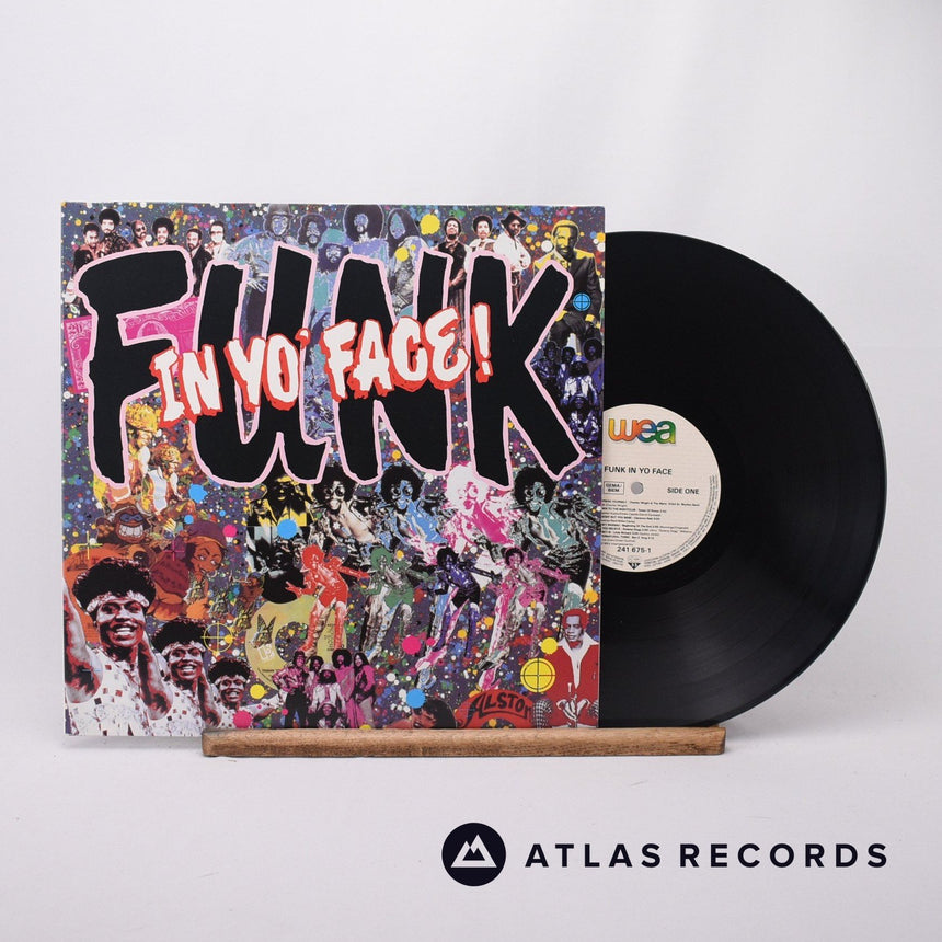 Various Funk In Yo' Face! LP Vinyl Record - Front Cover & Record