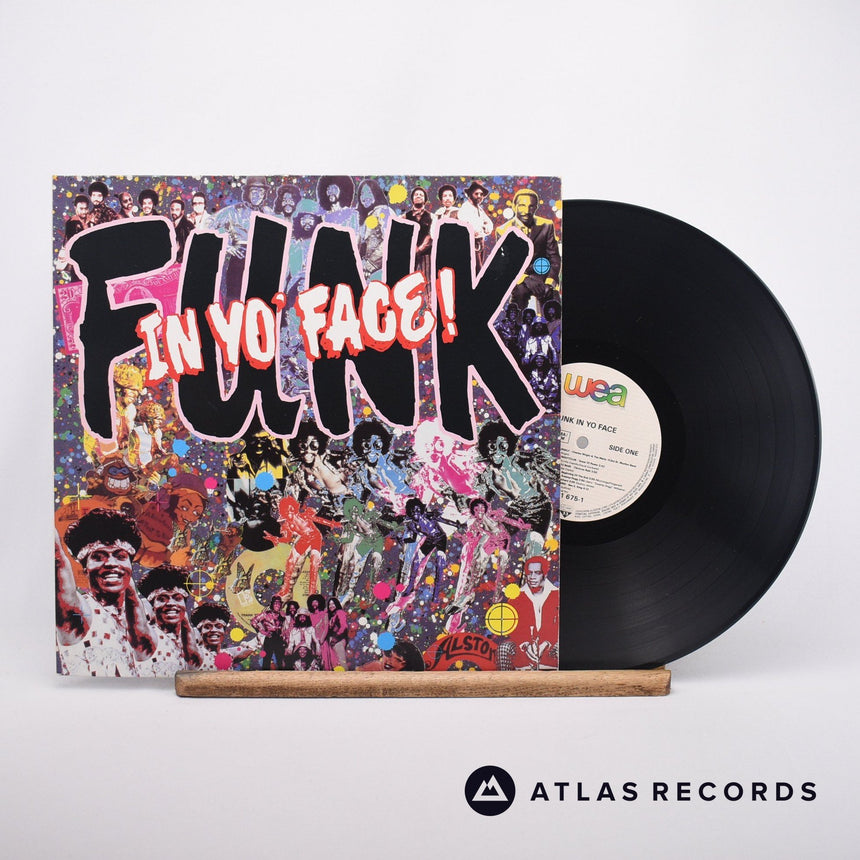 Various Funk In Yo' Face! LP Vinyl Record - Front Cover & Record