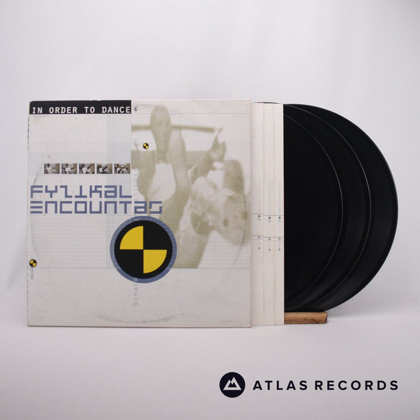 Various Fyzikal Encountas 3 x LP + 12" Vinyl Record - Front Cover & Record