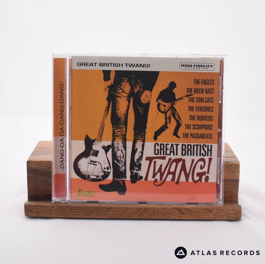 Various Great British 'Twang' CD Vinyl Record - Front Cover & Record