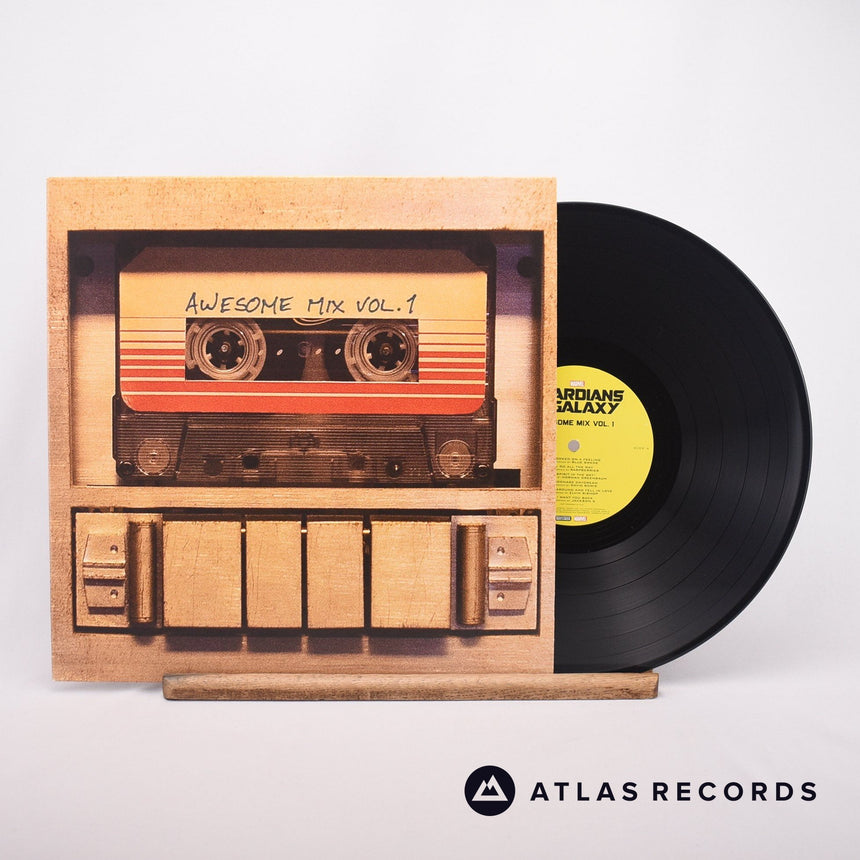 Various Guardians Of The Galaxy Awesome Mix Vol. 1 LP Vinyl Record - Front Cover & Record