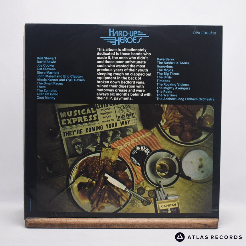 Various - Hard-Up Heroes - Gatefold Double LP Vinyl Record - EX/VG+
