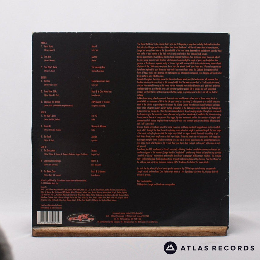 Various - Hardleaders 5 - Jungle Dub - Double LP Vinyl Record - VG+/VG