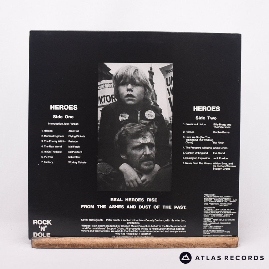 Various - Heroes - Poster LP Vinyl Record - EX/EX