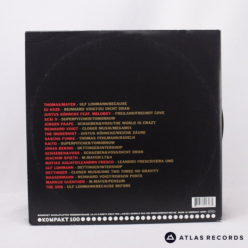 Various - Kompakt 100 - Poster Gatefold 4 x 12" Vinyl Record - VG+/EX