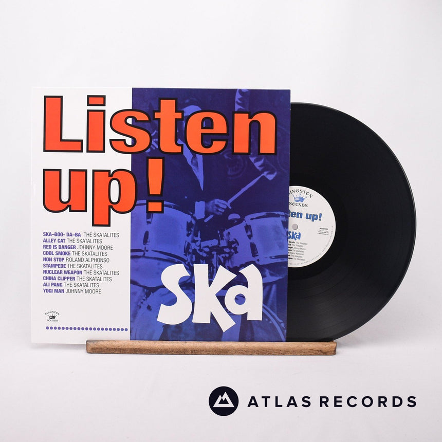 Various Listen Up! Ska LP Vinyl Record - Front Cover & Record