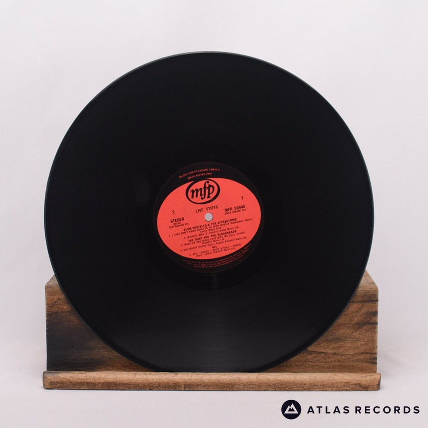 Various - Live Stiffs - Reissue LP Vinyl Record - EX/EX