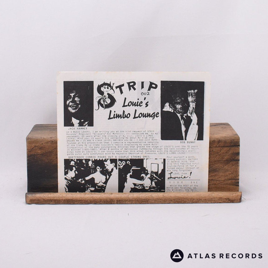 Various - Louie's Limbo Lounge - Insert Reissue LP Vinyl Record - EX/EX