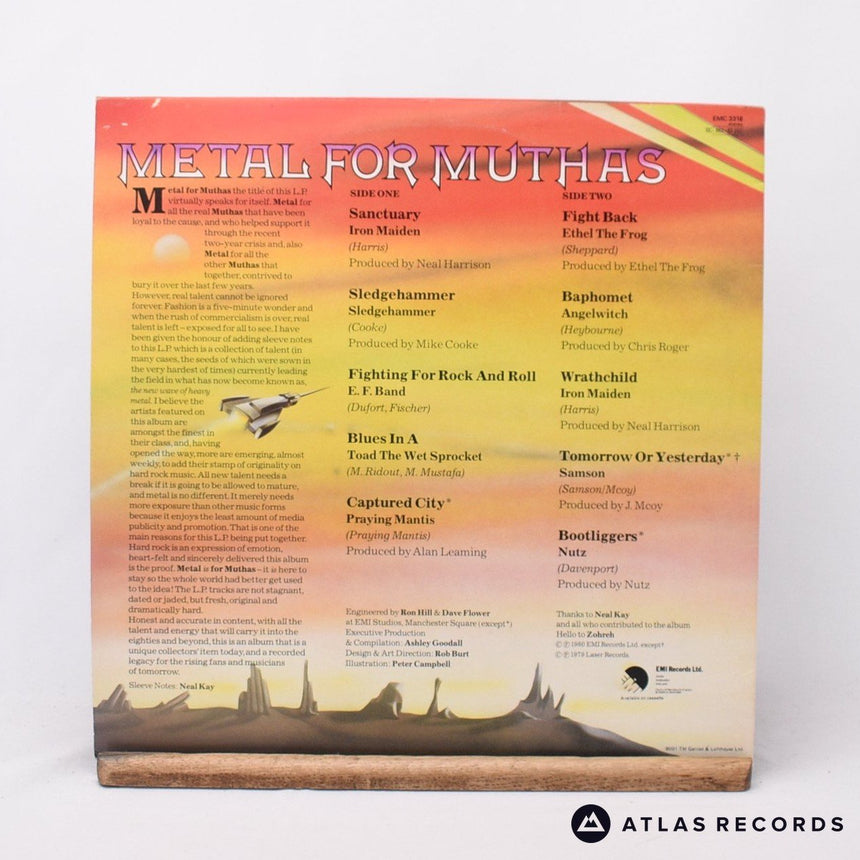 Various - Metal For Muthas - A-1 B-1 LP Vinyl Record - EX/EX